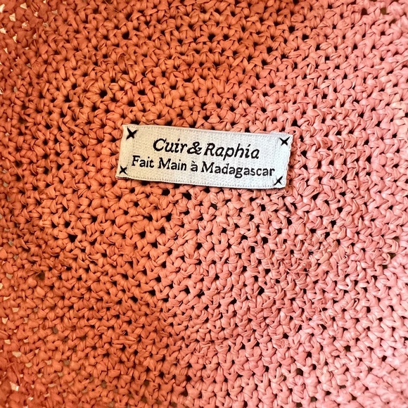 SANS ARCIDET MAGNOLIA HAT WIDE BRIM BEACHY COASTAL GRANDMA TRADITIONAL HANDMADE - Picture 13 of 13